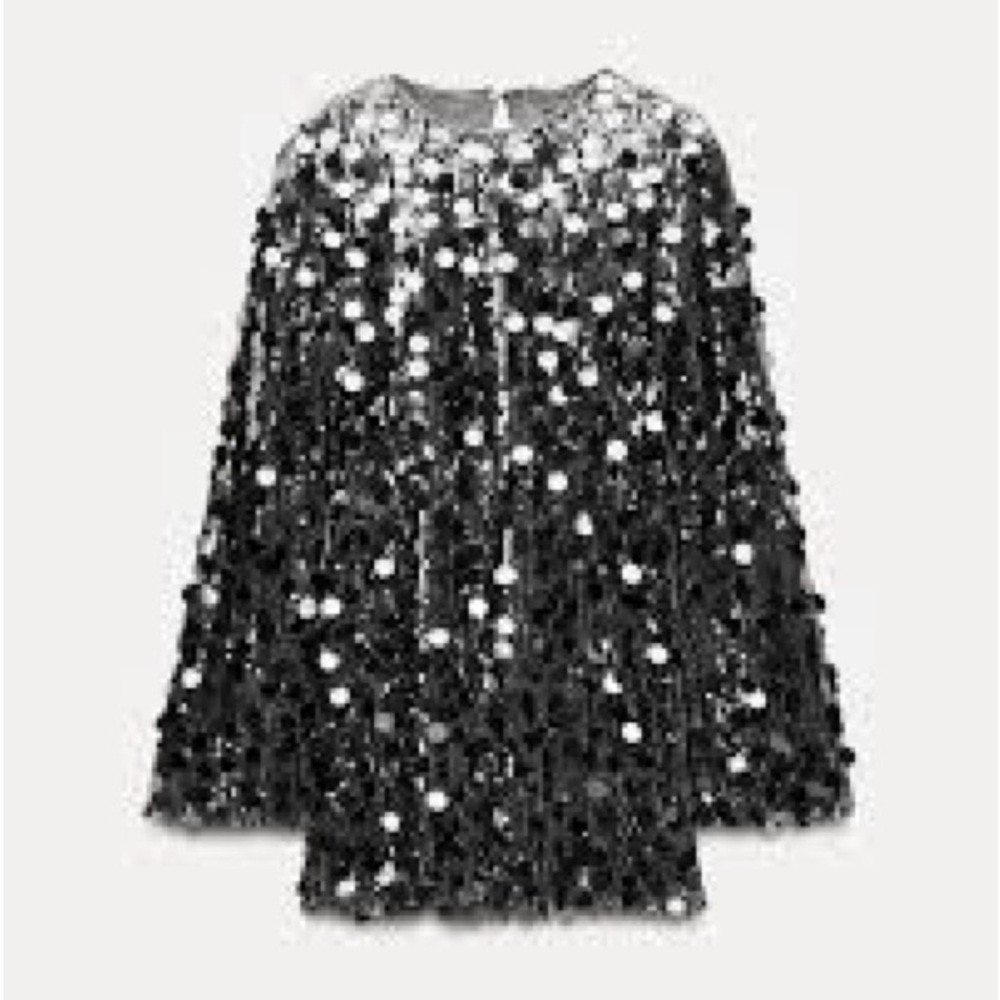 Zara sequined dress NWT size L
